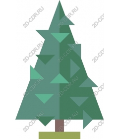  Stylized tree
