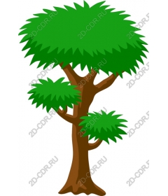  Charming green tree