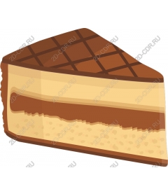 Delicious layered cake