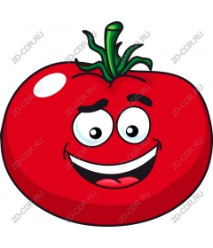  Funny cartoon tomato