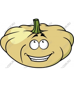  Funny cartoon pumpkin
