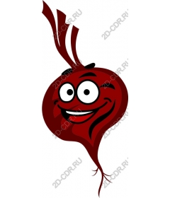  Funny cartoon-beet