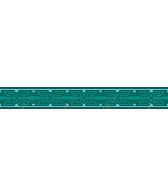 Tribal pattern - turquoise geometric