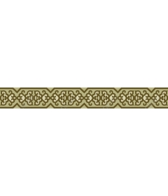 Geometric ornament border