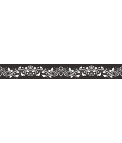 Exquisite floral border