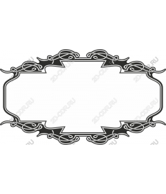  Винтажная декоративная рамка
