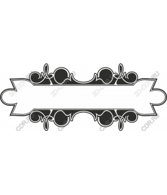 Exquisite decorative frame