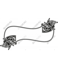 Exquisite decorative banner
