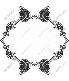 Elegant intricate frame node