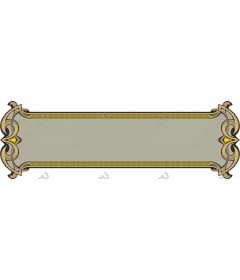 Exquisite decorative banner