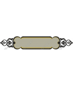  Elegant vintage decorative frame