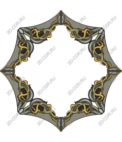 Exquisite decorative frame