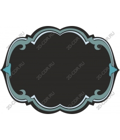 Elegant and sophisticated frame