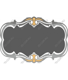  Elegant decorative frame