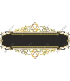  Elegant floral frame