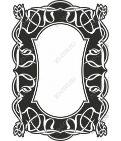  Elegant decorative frame
