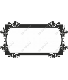  Elegant decorative frame
