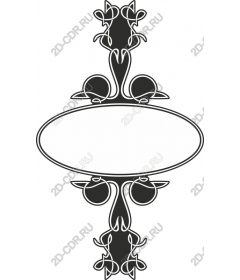  Elegant floral frame