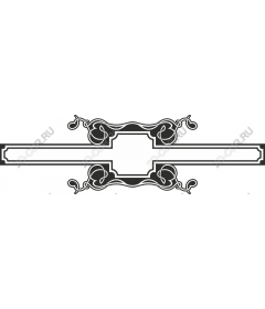Elegant vintage frame