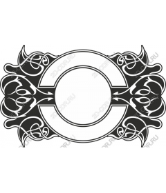  Изысканная цветочная рамка
