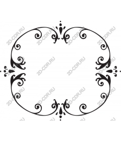  Elegant decorative frame