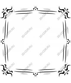  Elegant decorative frame