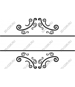  Elegant decorative border