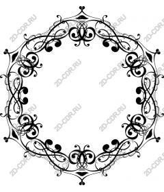  Decorative vintage frame