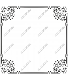 Exquisite decorative frame
