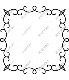  Elegant decorative frame