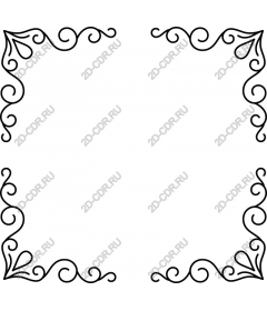  Elegant decorative border