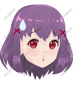 Anime-character - Cute expression