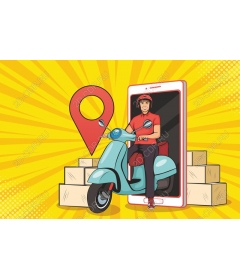  Modern courier