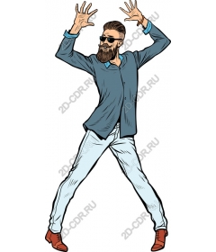  Динамичный Уверенный Мужчина