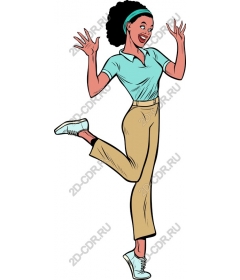  Joyful Woman