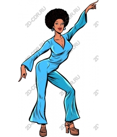  Blue jumpsuit Empowering