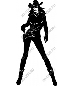  Bold cowgirl