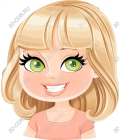  Cheerful blonde