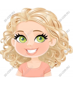 Cheerful blonde