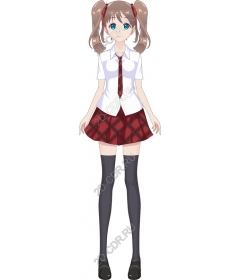 Anime Schoolgirl