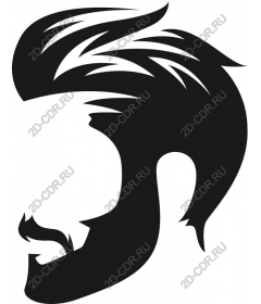  Bold stylized face