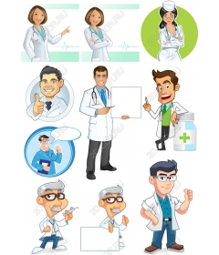 Комплект персонажей для здравоохранения - Файлы