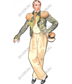  Elegant vintage gentleman