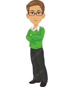  Confident young professional