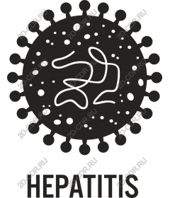 Icon of hepatitis b virus