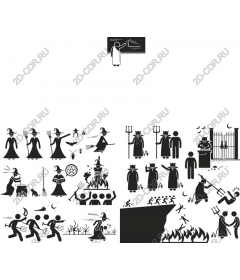  Collection "Fancy witches"