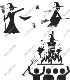  Fancy witch Halloween