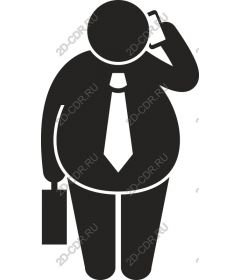  Phone call businessman