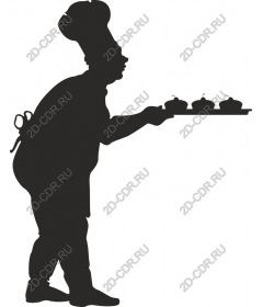  The chef takes the cakes