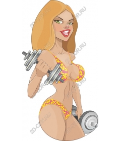  Empowered fitness woman